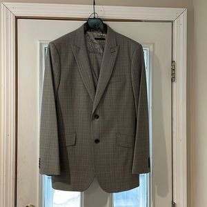 Men’s Express “Producer” three-piece suit